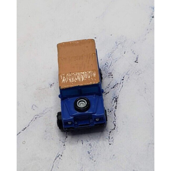 Micro Machines Vintage 1987 Land Rover Blue - Picture 6 of 7